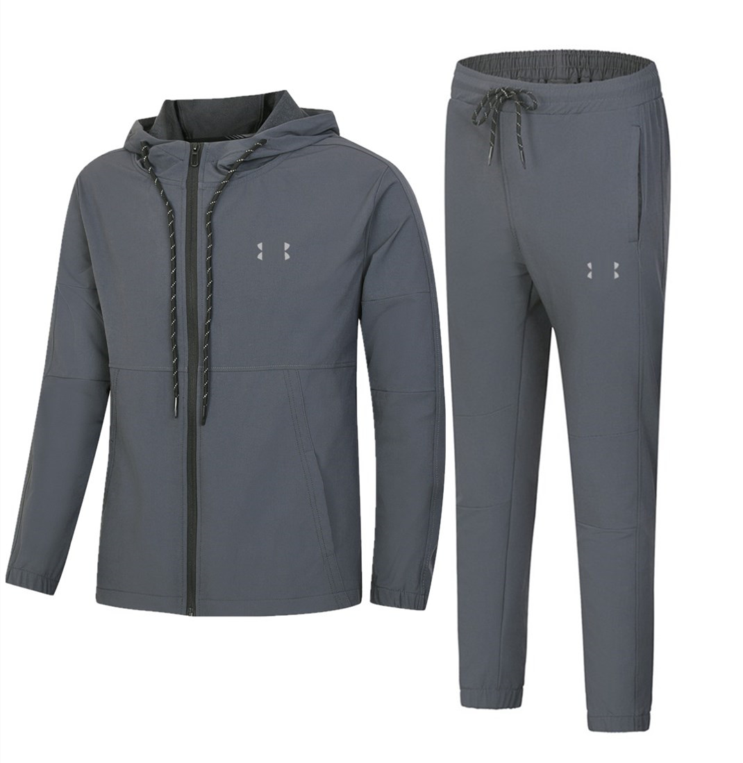 Autumn/Winter Men's Tracksuits Sportwear Suit Brand Tech Zipper Hoodie Mens PulloverTraining Casual Sweatshirt Jogger Pants Set Sweatpants sets Asian Size M-3XL