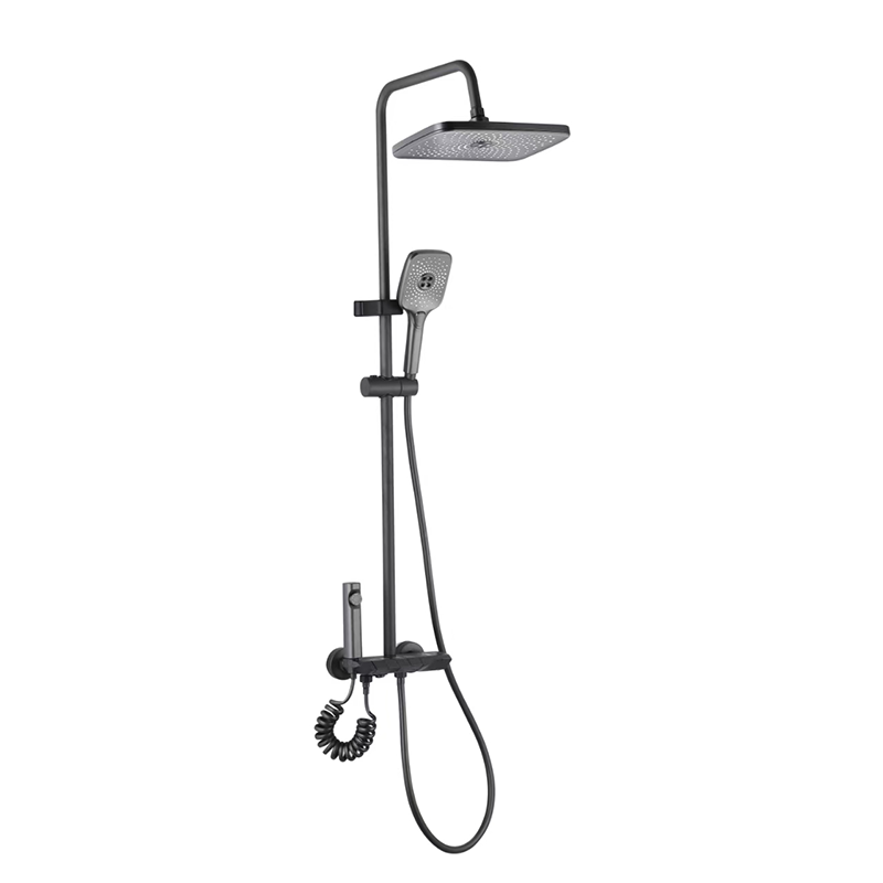 Spacious Shower System with Advanced Digital Display and Multifunctional Rainhead - Easy Installation