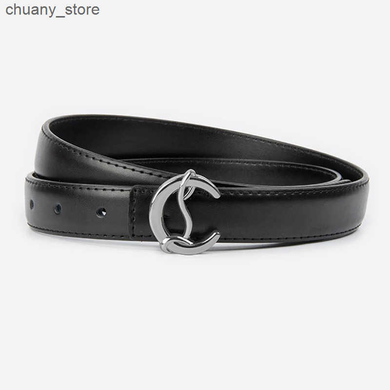 Belts Fashion leather belt womens second layer cowhide alloy buckle belt jeans casual pants decorative accessories L240910