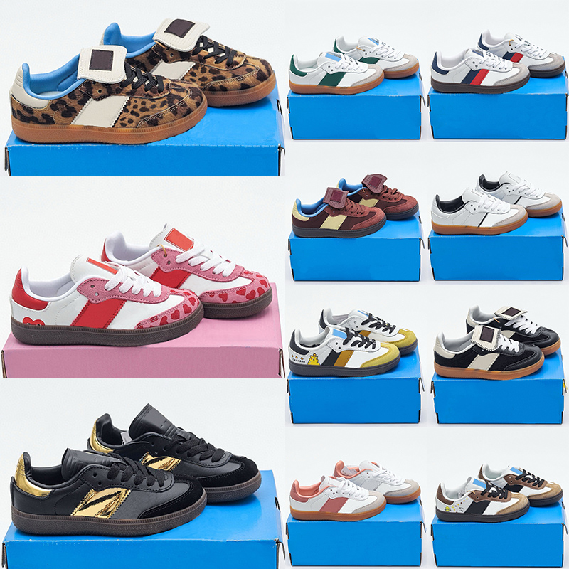 New Kids Shoes Casual Running Boys Sneakers Vegans Children Youth Big Kid Shoe Toddlers Preshcool Runner Gum Trainers Black White Girls Szie 24-37