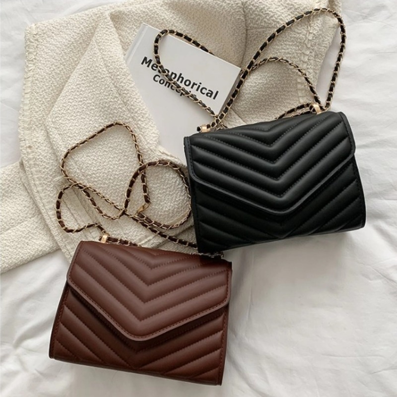 Single 2024 Shoulder Retro Fashionable Small Square Bag Crossbody Handbag