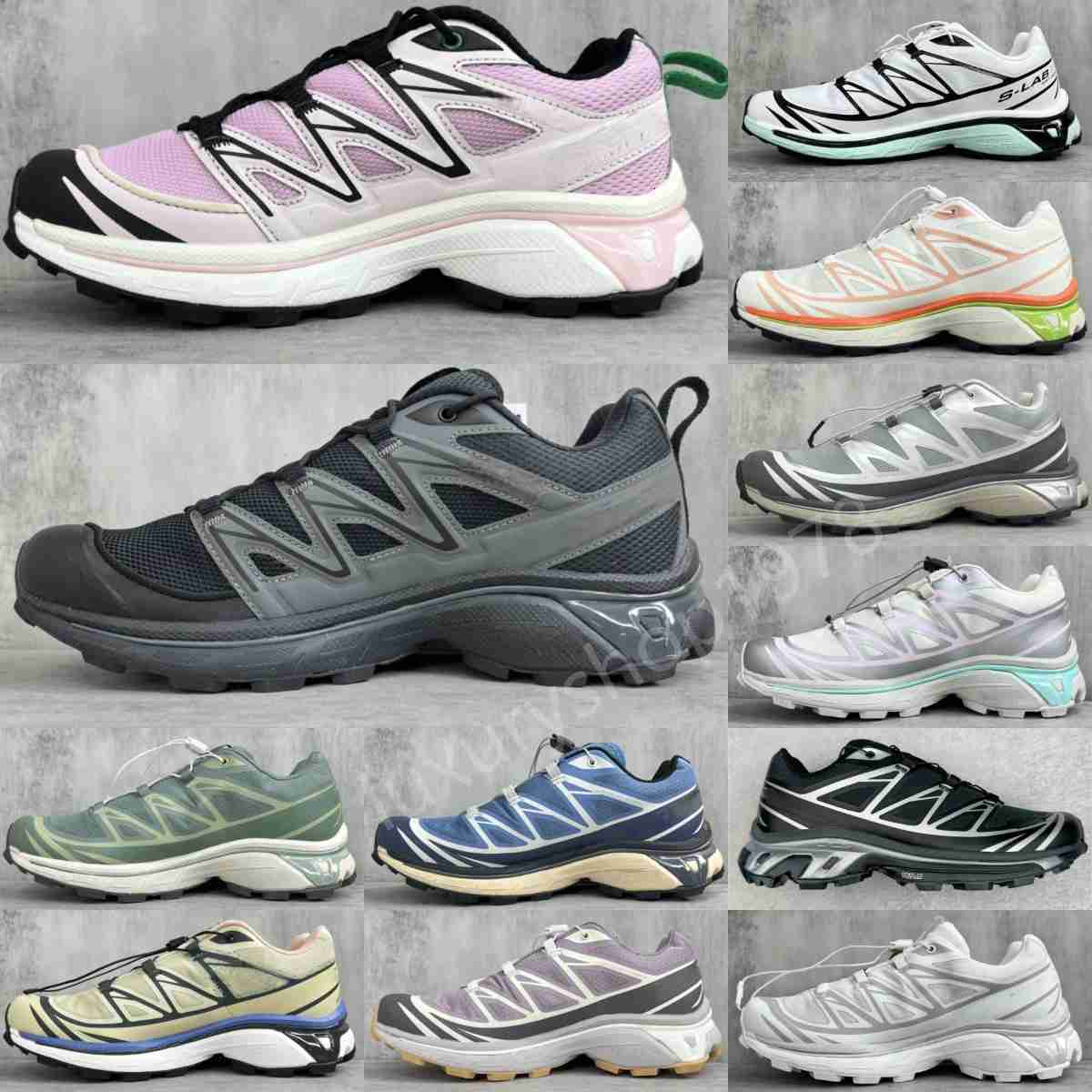 Shoes Salamon Xt6 Xa Xt-quest Advanced Speedcross Hike Climb Camp Sport Runner Sneaker Triple Black 2 White