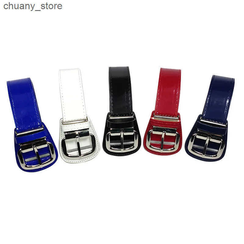 Belts Colorful Gloss Sports Belt for Men and Women Outdoor Casual Matte PU Baseball Belt Fashion Edition Jeans Accessories L240910