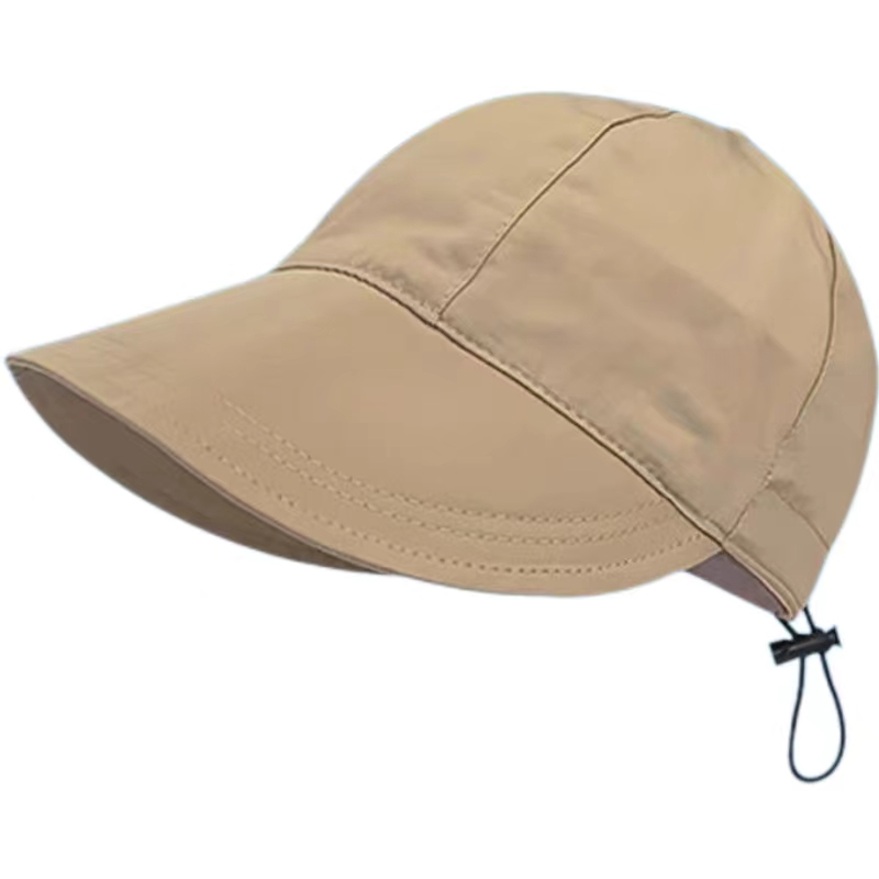 Designer hat duck tongue hat female summer large sun hat with Korean version of the fisherman hat UV sunscreen cap breathable thin section