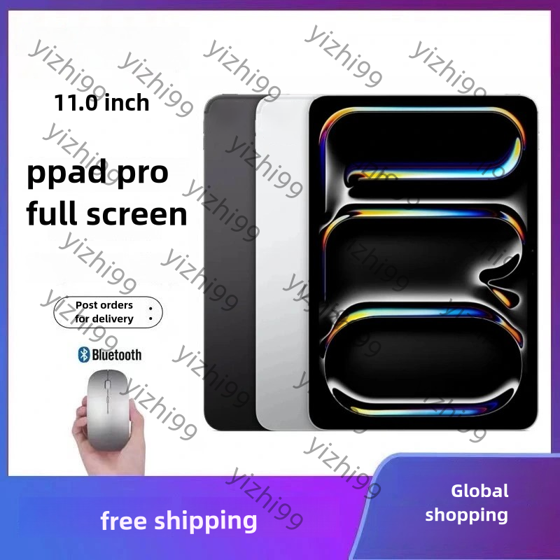 2024 Tablet Pro Computer for Work Double SIM Carte 11 pouces grand écran tactile grand écran HD Smart Android Smart Tablet prend en charge plusie