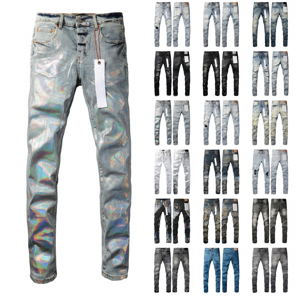 Luxury Mens Designer Jeans High Quality Denim Pants Fashion Skinny Ripped patch trend Retro Hip Hop Style Streetwear Pant Trousers