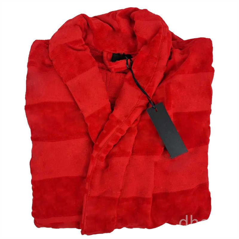 Designer Robe for Women Pajamas Mens Bathrobe Vacation Pjs Set Shawl Collar Pure Cotton Luxury Loungewear Family Couple Bath Sleeprobe Home Wear Sleep