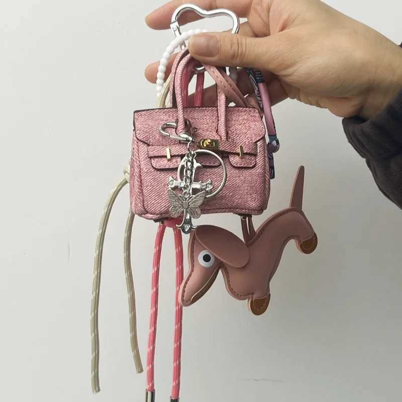 24 New Extremely Complicated Bag Pendants Versatile Bag Pendants Jia Matching With Hanging Ropes Fashionable Key Pendants Y241216