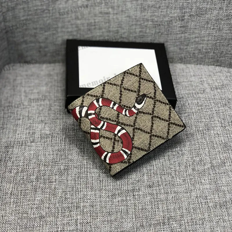 Designer Wallets Letter Animal Print Purse Cardholder Luxurys Women Mens Credit Card Temperament Wallet Money Clip Leather Purses for Womens Purse Card Holder