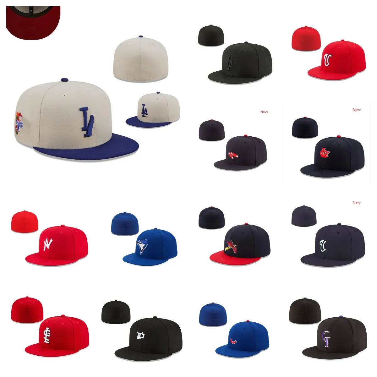 2025 fashion Newest Fitted hats Snapbacks ball Designer Fit hat Embroidery Adjustable Baseball Cotton Caps All Team Logo Sports Hip Hop Closed Mesh sun Beanies cap