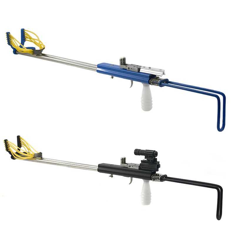 Stainless Steel Professional Hunting Slingshot with 12 Strands of Rubber Band Powerful Outdoor Shooting Sport SlingshotXJ241217
