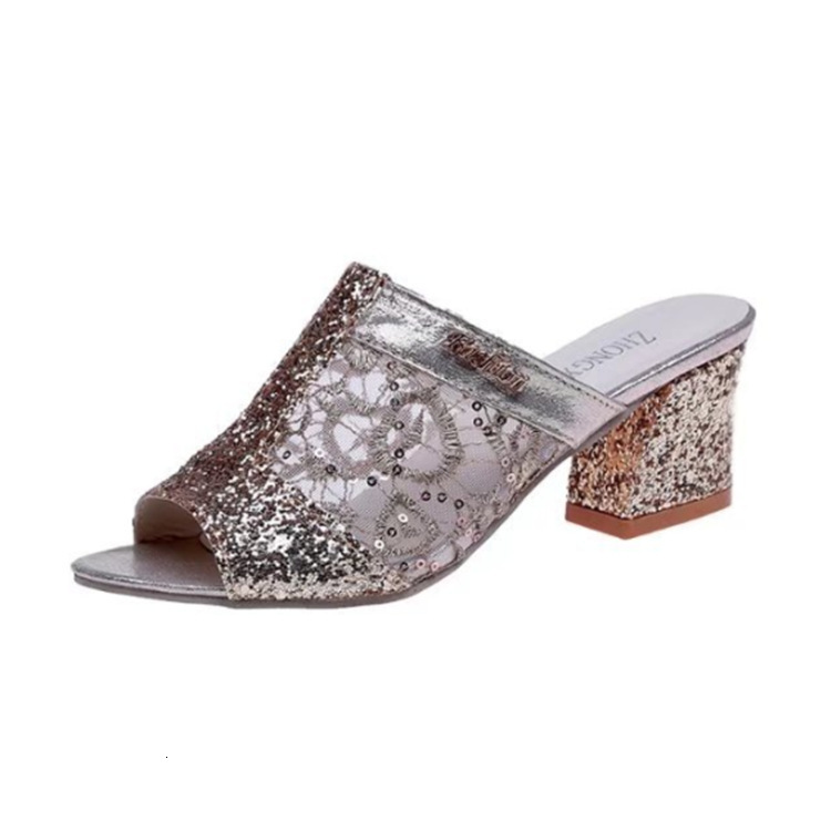 Ddmywed New Style Ladies' With Sponge Cake And Wedge Heel, Versatile Sandals Women, Slippers For Women Chinese Brand Shoes F1217-31 ddmythur