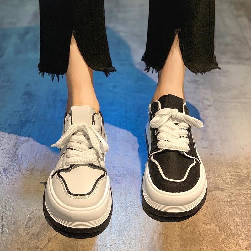 Spring New Ddmywed White Women S High Beauty Sports Sponge Cake Thick Soled Casual Campus Style Board Shoes Chinese Brand F Ddmysaturn