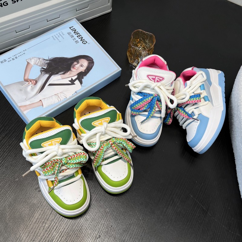 women casual board shoes couple trendy shoes fashionable Non Slip sports sneaker