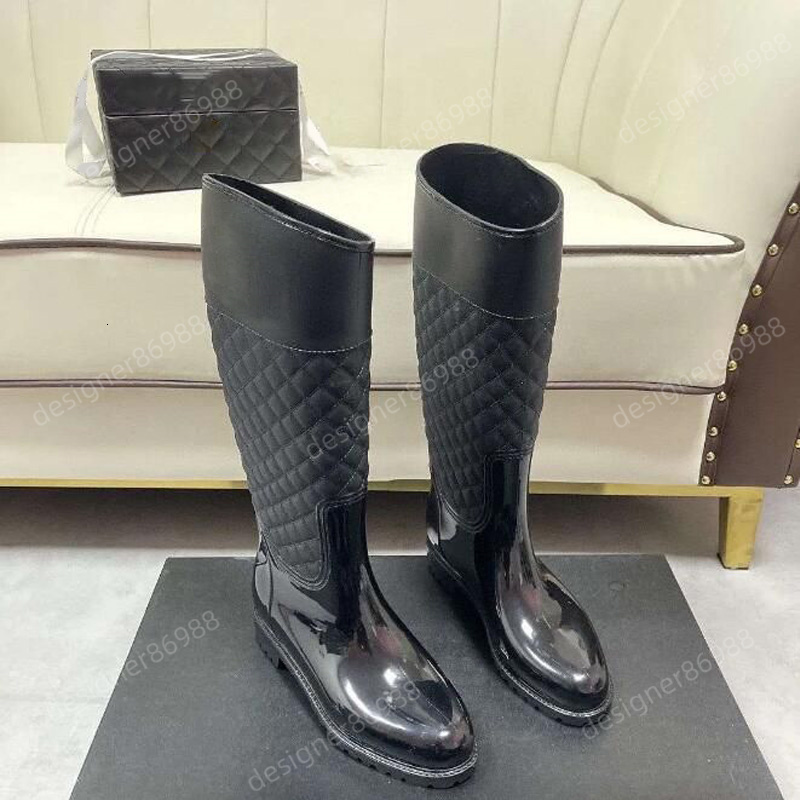 Classic Women Boot knee long women boots Ankle Boot Designer Martin boots For Women Classical Shoes Fashion Winter Leather Boots Coarse Heel Women Shoes