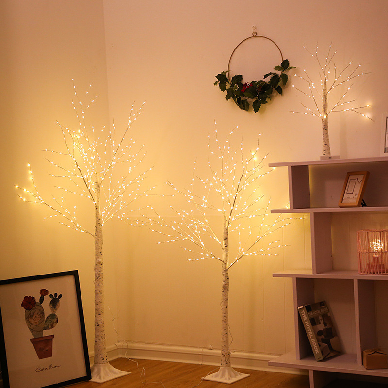 Simulated Birch LED Tree Lights - Wholesale Festival Decoration with Soft Warm Glow