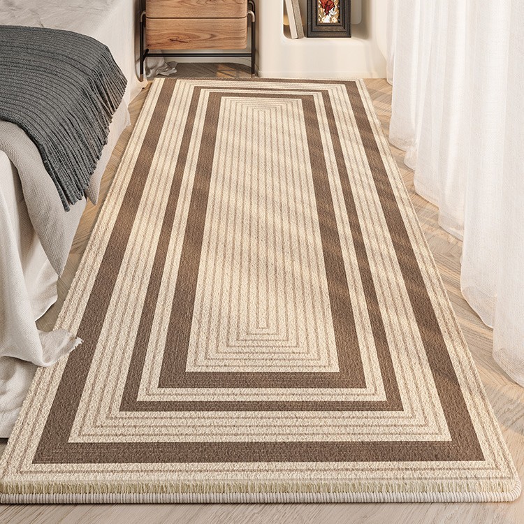 Simple Carpet Home Bedroom Dustproof Non-slip Bedside Blanket