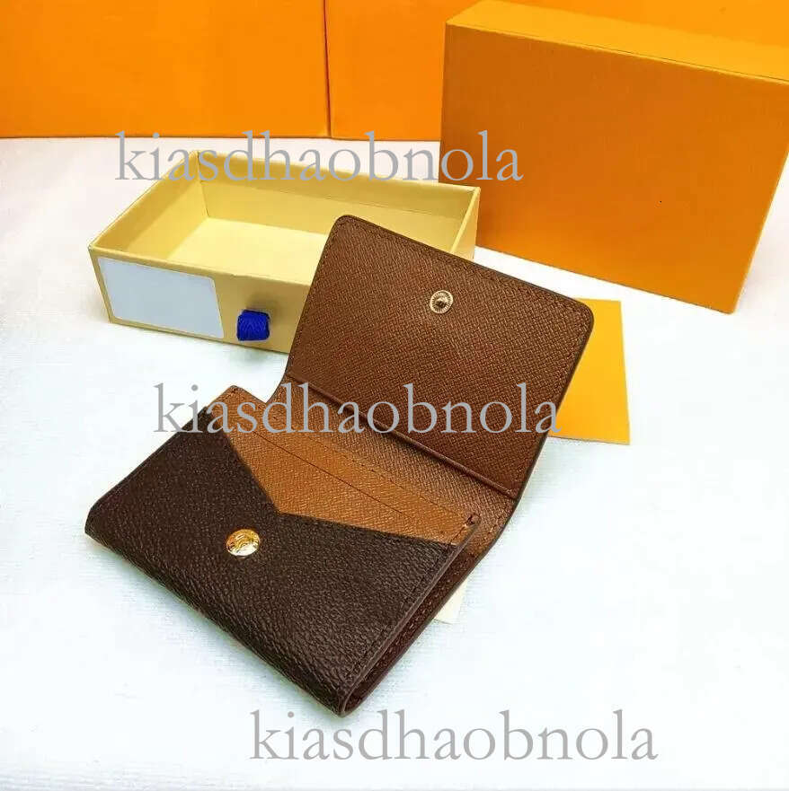 ENVELOPPE CARTE DE VISITE Designer Fashion Men Coin Business Credit Card Clip Holders Ticket Holder Key Case Pocket Organizer Wallet