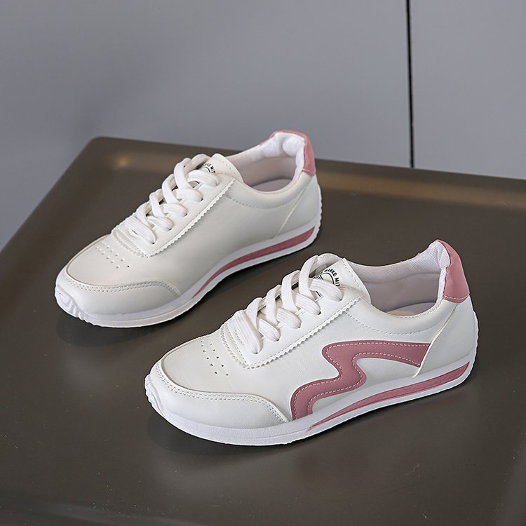 Women Sports Shoes Fashion Casual Style Designer Shoes Plus Size Color Blocked Lace-up Running Training Sneakers Triple Blue Pink Grey Free shipping