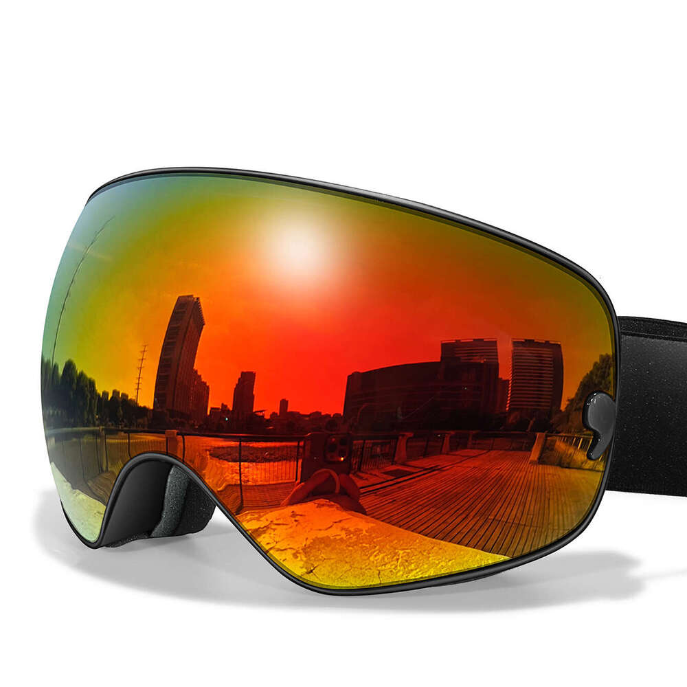 Snow Ski Goggles Double Layers Sponge Anti-fog Glasses UV400 Outdoor Sports Snowboard Snowmobile Eyewear Gifts