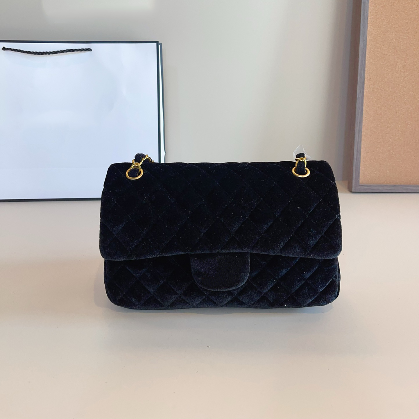 top Quality Shoulder Classic 25cm Sheepskin Diamond Lattice Flap Bag Designer Women Chain Cross Body Bags Luxuries Designers Handbag