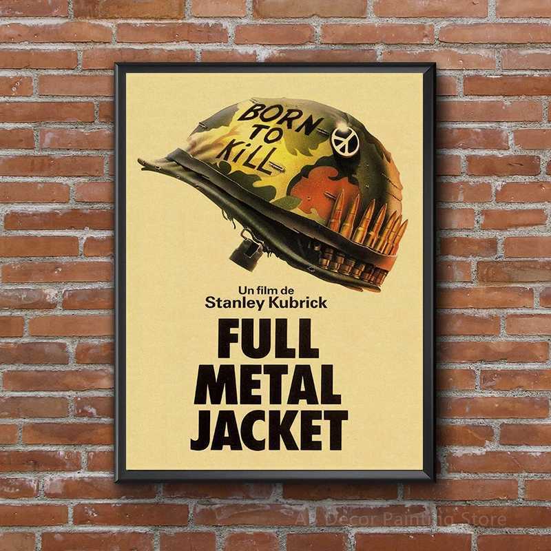 Classic Movie Poster Old Film Series Kraft Paper Posters Retro Wall Art Painting Bar Home Living Room Cinema Decoration PictureXJ2411216