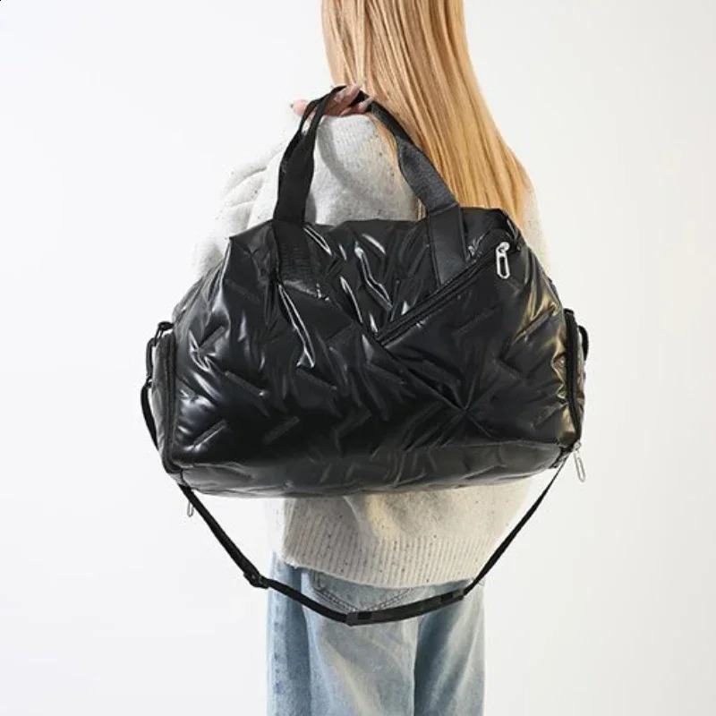 Zipper Large Capacity Pu Pleats Womens Shoulder Bags on Sale Fashion Trend Casual Ladies Crossbody Bags Bolsas Femininas 241216