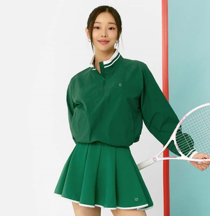 A635 Women's Outdoor Sports Sunscreen Jacket Running Yoga Fiess Fashion Tennis Skirt In Spring And Summer