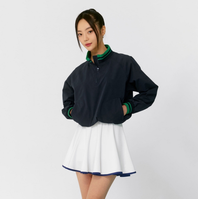 A635 Women's Outdoor Sports Sunscreen Jacket Running Yoga Fiess Fashion Tennis Skirt In Spring And Summer