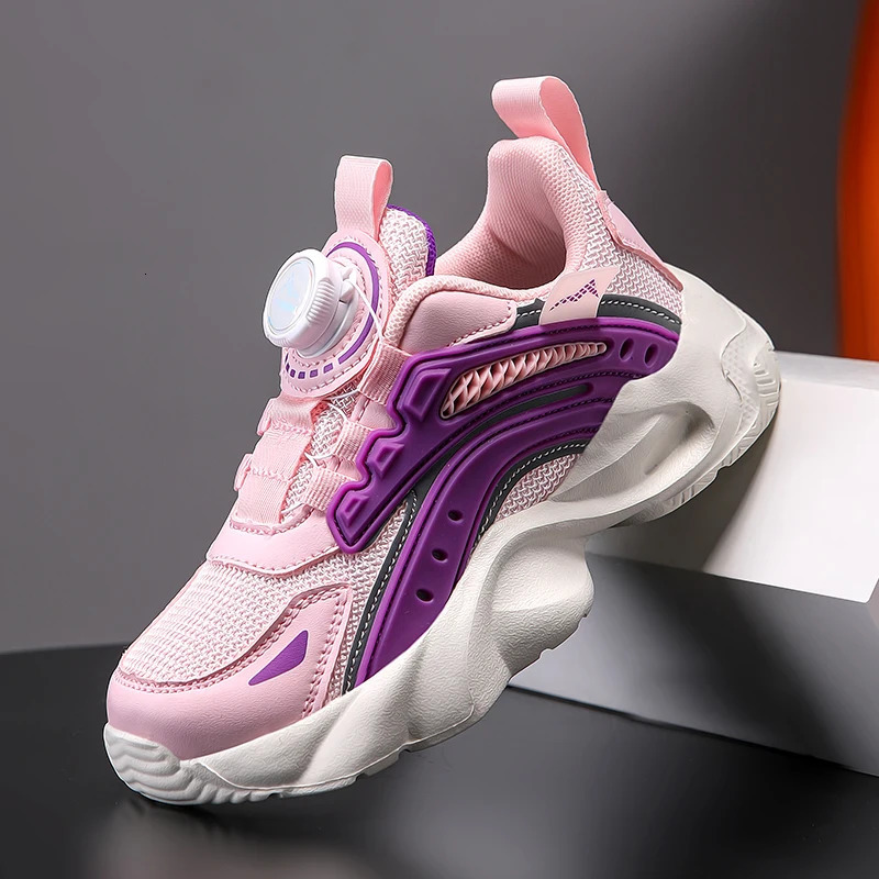 Origin Children Shoes Boy Sneaker Soft Non-slip School Casual Sneaker Black Autumn Tennis Sports Shoes for Boy 4 To 12 Years 241216