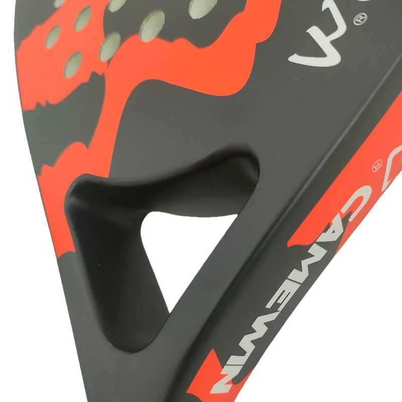 CAMEWIN Thickened Padel racket Paddle racket 00 Carbon fiber EVA elastic memory foam core Carbon fiber Beach tennis rackets W251021