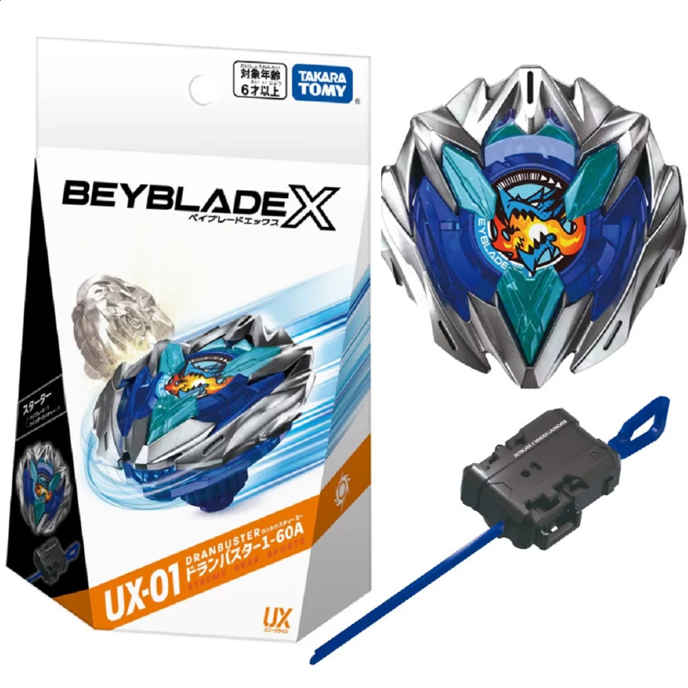Original Tomy Beyblade X UX 02 Starter Hells Hammer 3-70H 241216