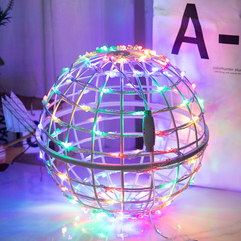 LED Garden Globe Lights from Factory - Outdoor Ornamental Tree Hangings with Dynamic Color Display