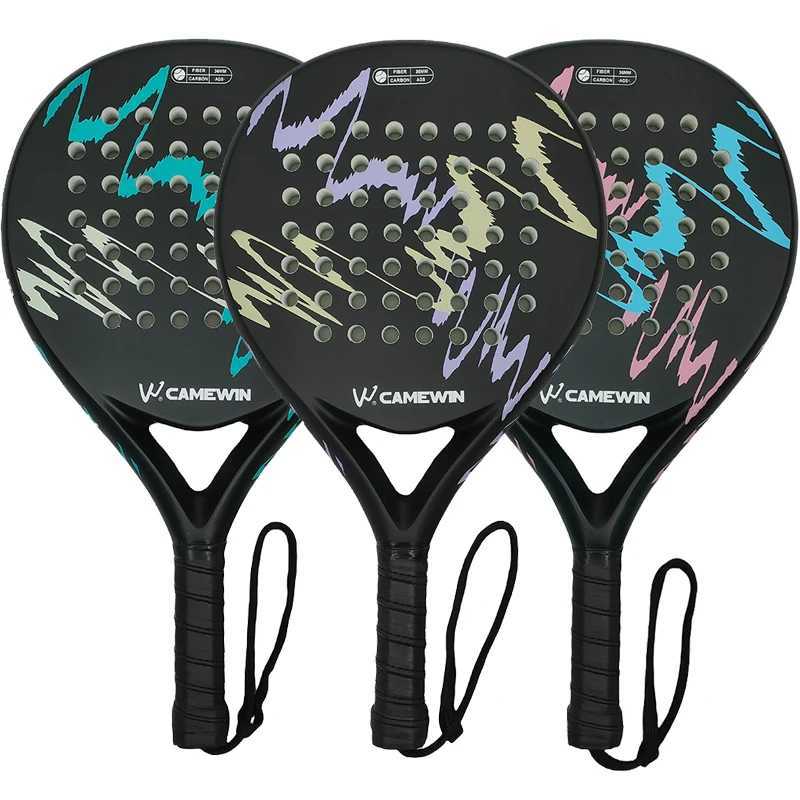 Padel rack Paddle rack 00% carbon fiber EVA elastic memory foam core lightweight tennis bracket carbon fiber cushion frameW241217