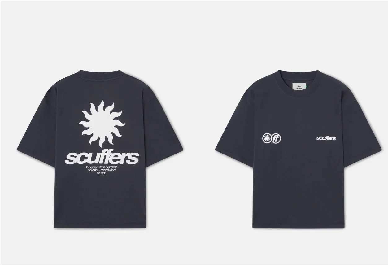 Women's T-Shirt Scuffer Graphic Womens T Shirts Gothic Oversized Long Slves Cotton Clothes Strtwear Y2k Tops Harajuku Casual Men Clothing Y241212