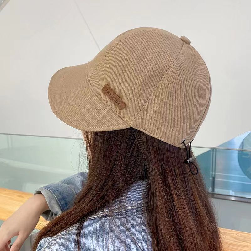 Duck tongue cap female summer large sun hat with Korean version of the fisherman cap UV sunscreen cap