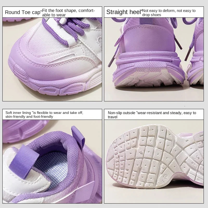 Childrens Sports Shoes Fashion Cartoon Sports Shoes Boys and Girls Non slip Outdoor Shoes Student Shoes Shoes 241216