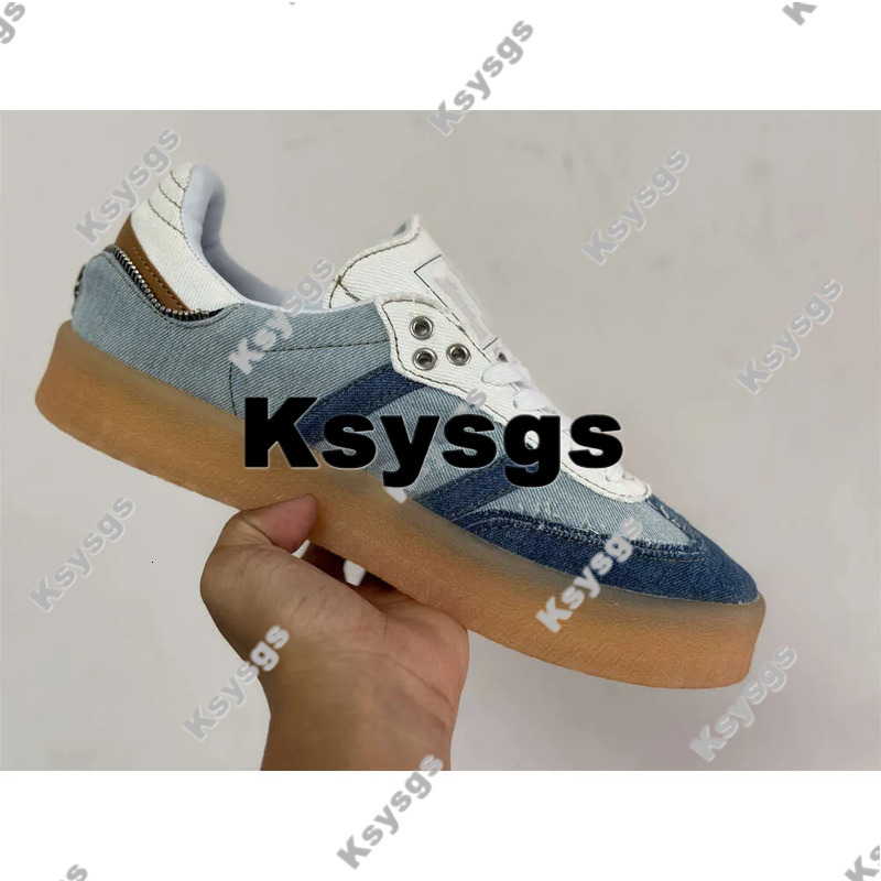 Designer Shoe Vintage Classic Original Trainers Sporty And Rich Sier Black Gum Leopard Ksy956 Pony Vegan OG Adimatic Indoor Bold Bermuda Platform Sneakers
