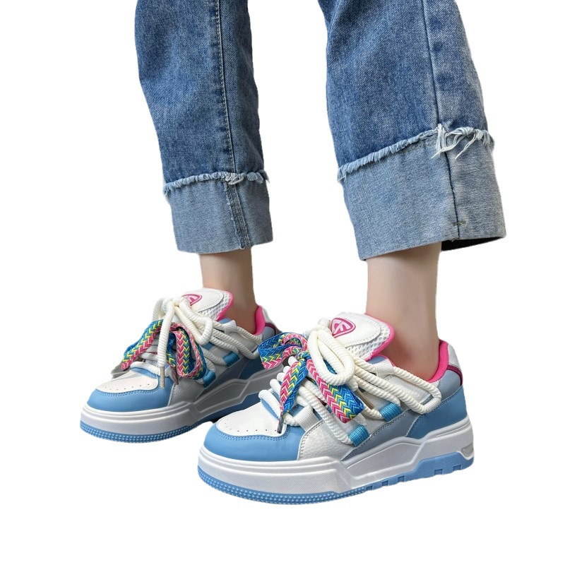 women casual board shoes couple trendy shoes fashionable Non Slip sports sneaker