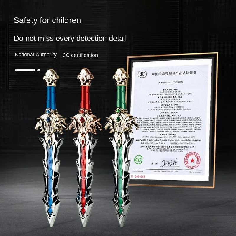 New induction lightsaber boy sword warrior spear god fork half stable toy stable night market light battle httstick X241217