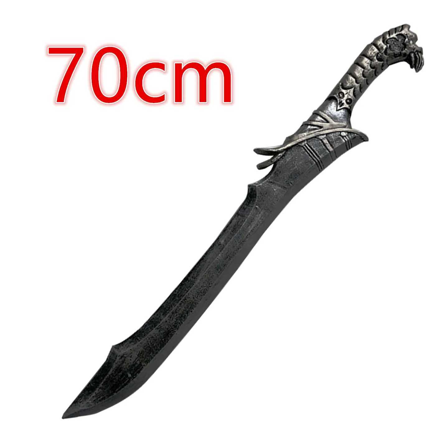 1 1 Role playing knife War knife Safety PU sword toy Eagle knife foam sword knife Childrens gift Cos props 70cm X2412171