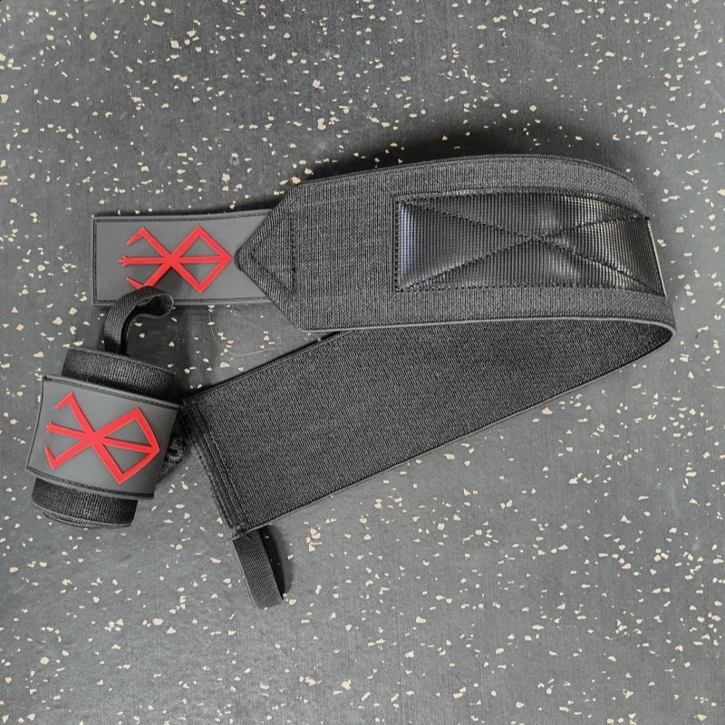 Weight Lifting Wrist Wraps Berserk Style Gym Strength Training Wrist Guard Straps for Men Women Weightlifting Wrist Bracers 241216