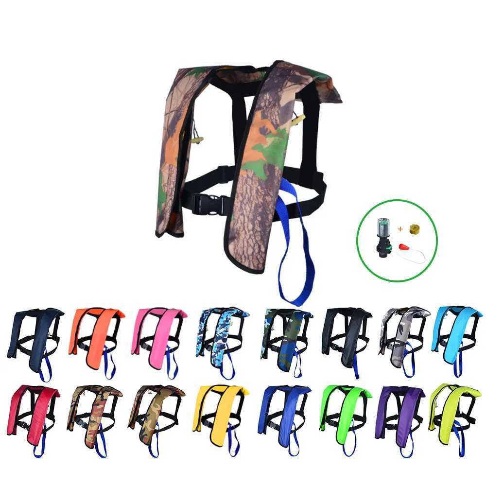 Manual/Automatic Inflatable Life Professional Swimming Life Vest Water Sports Children Adult Life Vest W241217