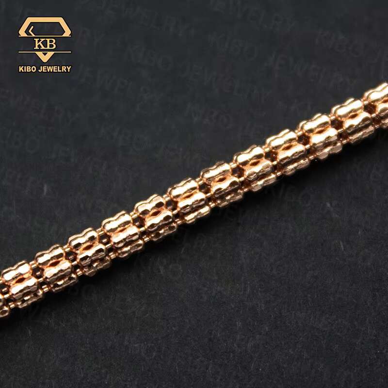 Moon Ice Chain Shiny Iced Out Sier Gold Plated Wholesale S Fashion Necklaces Chains For Mens Bracelet Jewelry