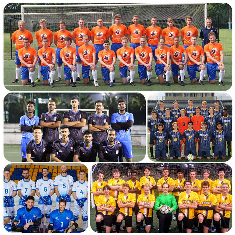2025 Adults Cheap Football Shirts Custom Print Men'S Long Sleeve Uniform Breathable Soccer Jersey Sets W030