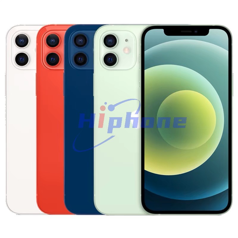 Unlocked Original Apple iPhone 12 Mini Genuine RAM 4GB ROM 64/128/256GB A14 IOS NFC 5G Cell Phone with Face ID