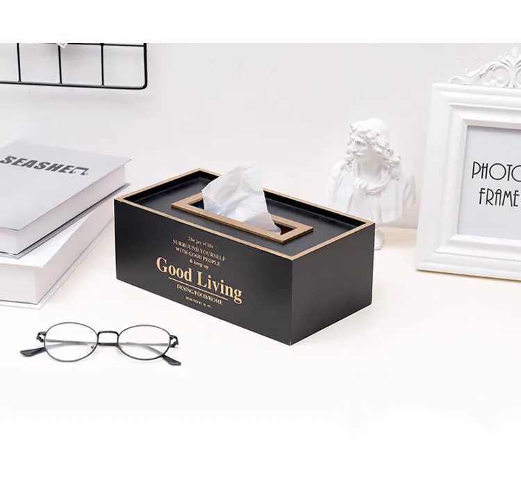 1 Nordic wooden living Ro Dining Ro decoration organization simple wooden tissue box He Storage Organization JL 235 Y241218