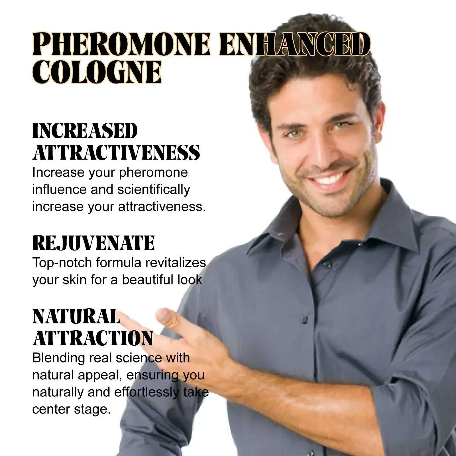 100ml Pheromones Perfume For Men Feromona Original Cologne Fragrances Long Lasting Arabische Parfum Body Mist Pour HommeXJ241218