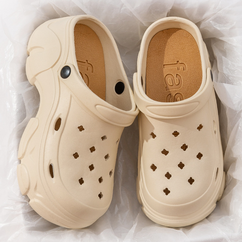 EVA Summer Slippers New Sandals for Women 2025 Outdoor Clogs Thick-soled Slippers Women's Flip-flops Non-slip Home Slippers