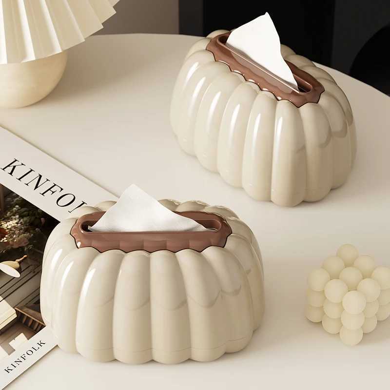 UFORU High-grade tissue box living ro light luxury pumping paper box he coffee table display creative paper pumping box Y241218